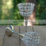 Crystal Candle Holder 8.5in