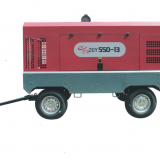 ZHIGAO BRAND ZHIJIAN Series ZCY550-13 15m3/min 13bar Portable Screw Air-compressor for Mining Engineering