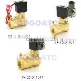 2 Way Pilot Diaphragm Brass Water Pneumatic Normally Closed Electric Solenoid Valve NBR 1-1/2" BSP 40mm PX-40 1-1/4" 35mm PX-35 thumbnail-5