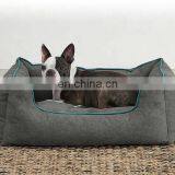Luxury Dog Bed Soft Fabric Pet Sofa Living Room Couch Pet Bed With Removable Cover thumbnail-5