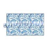 Hot Selling Washable Straw Polyester Extra Large Outdoor Picnic Blanket Paisley Pattern Beach Picnic Blanket thumbnail-3