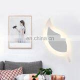 Wholesale Indoor Decoration Leaf Shape LED Modern Wall Lamp for Living Room thumbnail-5