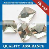 Gems Glass Stone Sew on Flat Back,flatback Sew on Gems Glass Stones,flatback Gems Sew on Glasss Stones for Evening Dress Shoes thumbnail-2