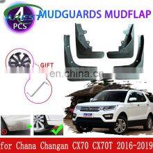 4PCS for Chana Changan CX70 CX70T 2016 2017 2018 2019 Mudguards Mudflap Fender Mud Flaps Splash Front Rear Protect Accessories thumbnail-1