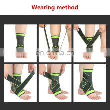 Sports Foot Sleeve Support Sock Ankle Foot Orthosis Nylon Ankle Elastic Warmth Breathable Fixed Ankle thumbnail-5