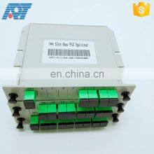 Wholesale China Factory Fiber Optical 1x8 Plc Splitter Card Type Casette Type Plc Splitter
