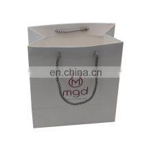 Boutique Designed Cute Transparent Premium Luxury Personalized Paper Bag With Ribbon thumbnail-1