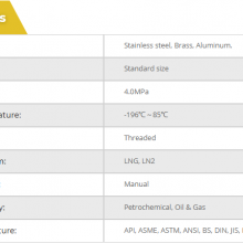 CRYOGENIC GAS REFUELING RECEPTACLE thumbnail-2