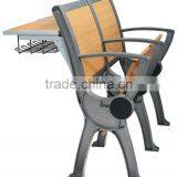 Durable Aluminum Leg College Student Clasroom Desk and Chair TC-905A-L thumbnail-5