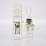 100ml Home Fragrance Aroma Reed Diffuser With Glass Bottle With Ribbon SA-2042