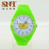 Cute silicone watch with lively color various colors available