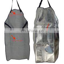Aluminized Apron PFR Radiant Heat Resistant Leather Apron thumbnail-2