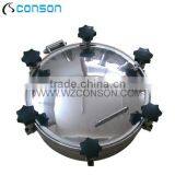 304 and 316 Stainless Steel Sanitary Tank Manhole Quality Choice thumbnail-3