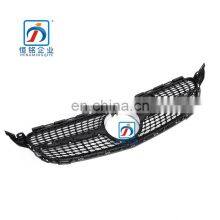 Front Silver Black Star Grille With Hole for W205 C CLASS 205 888 0023 thumbnail-4