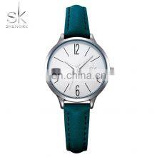 SHENGKE New Fashion Simple Style Temperature Noble Blue Women Watch Men Women Quartz Wristwatches Dropshipping thumbnail-3