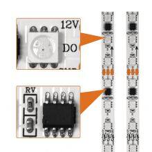 LC8806 Ucs1903 Ws2811 50m 100 Meter Outdoor Decoration Lights Led Display Waterproof IP67 Led Light Strip With Aluminum Profile thumbnail-3