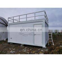 Movable Steel Frame Container House Flat Pack Sandwich Panel Home Portable Prefab Building thumbnail-2