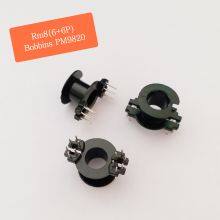 RM8 Bakelite Bobbin, RM8(6+6P) Bobbins, RM8 Vertical Transformer Bobbins. PM9820 Material, Fast Delivery Time. thumbnail-1