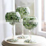 Goblet Mosaic Candlestick