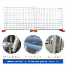 Portable Removable Metal Hoarding 2.1*2.4m Galvanized Australia Low Carbon Steel Wire Temporary Fence for Construction Site thumbnail-3