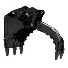 Excavator Mounted Hydraulic Grapple Bucket for Efficient Material Handling thumbnail-1