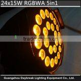 Good Price RGBWA 5 In1 High Brightness LED Par Light 110v-240v Stage Usage