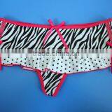 T Pants Fashion Intimates Briefs Sexy Embroidery G-Strings Sexy Lady Lace Underwear thumbnail-4