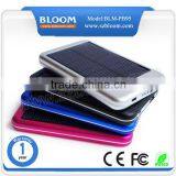 Long Lifetime 5000mah Solar Power Bank for IPhone IPad Samsung HTC BlackBerry Huawei With CE/FCC/RoHS Mark thumbnail-1