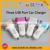 Custom High Speed 5V 5.1A 3 Port USB Car Charger Adapter for Sumsung Galaxy 6S thumbnail-4