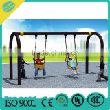 metal swing children outdoor playground swing