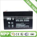 6v6ah AGM Battery for UPS thumbnail-2
