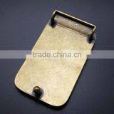 Belt Buckle Blank in Antique Brass thumbnail-3