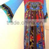 DIGITAL PRINTED JALABIYA WITH BEADS WORK AT NECK JEWELRY. thumbnail-6
