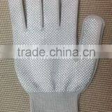 Polyester PVC Dotted White Cotton Work Labor Gloves thumbnail-4