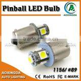 12V 5050 5SMD 1156 LED Pinball Bulb