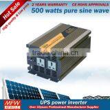 2014 Wholesale Free Shipping Power Inverter 12v 220v 500w Pure Sine Wave Inverter