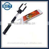 Colorful Monopod Selfie Stick Telescopic Wired Remote Mobile Phone Holder For All Phones thumbnail-4