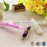 Cheap and Disposable Hotel Plastic Shaving Kit With 5g Shaving Cream