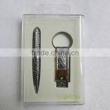 Ball Pen and Keychain Packed in a Transparent Gift Box thumbnail-3