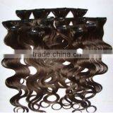 2013 New Products Brazilian Hair Hot Beauty Supply Quality Clip in Hair Extension Made in China thumbnail-5