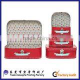 Custom Paper Suitcase Box With Color Painted Metal Handle thumbnail-3