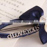 Korean Fashion Hair Bow Crystal Hair Clip Bulk Hair Accessories thumbnail-4