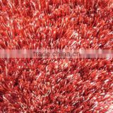 10770 Red Shaggy Polyster carpet