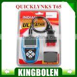 2016 New Arrival Auto Scanner for Indian Cars T65 Indian OBDII OBD2 EOBD Auto Code Reader for Tata/Maruti Fast Shipping