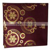 Purple Color Gele / Factory Direct Price Sego / Head Tie for African Party thumbnail-1