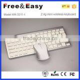 High Puality New Mini Aluminum Bluetooth Spain Keyboard and Mouse Combo thumbnail-6