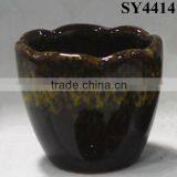 Indoor Decorative Italian Mini Porcelain Flower Pot thumbnail-2