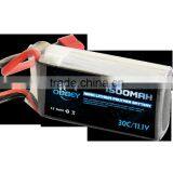 1500mah 11.1v Electric Car Battery RC Helicopter Battery Toy Battery thumbnail-3