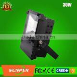 Long-distance Led Flood Light 30w Low Power Outdoor Lighting With 5 Years Warranty