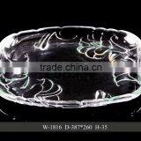 Luxury Crystal Glass Party Dessert Plates thumbnail-1